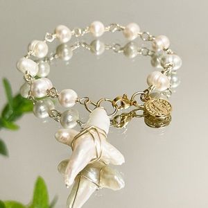 Handmade✨✨ Freshwater pearl bracelet